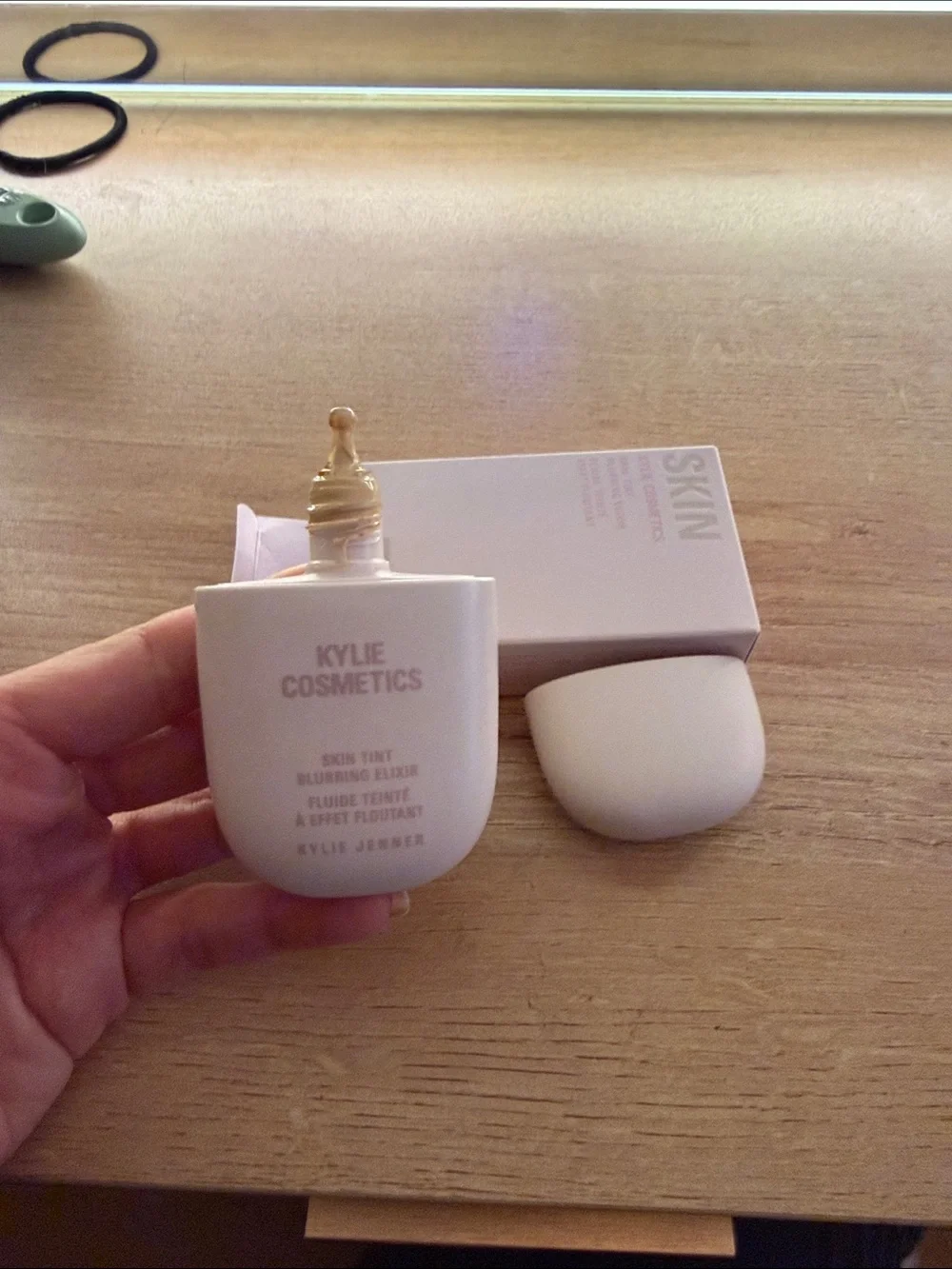 Kylie Cosmetics Skin Tint in Pale Pink Box